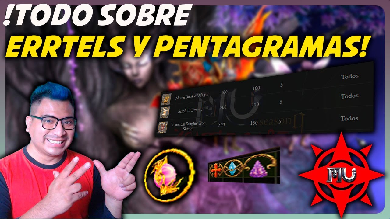 !CONSIGUE TUS PRIMEROS PENTAGRAMAS Y ERRETELS! 🏹| MU ONLINE SEASON 19.2🔥