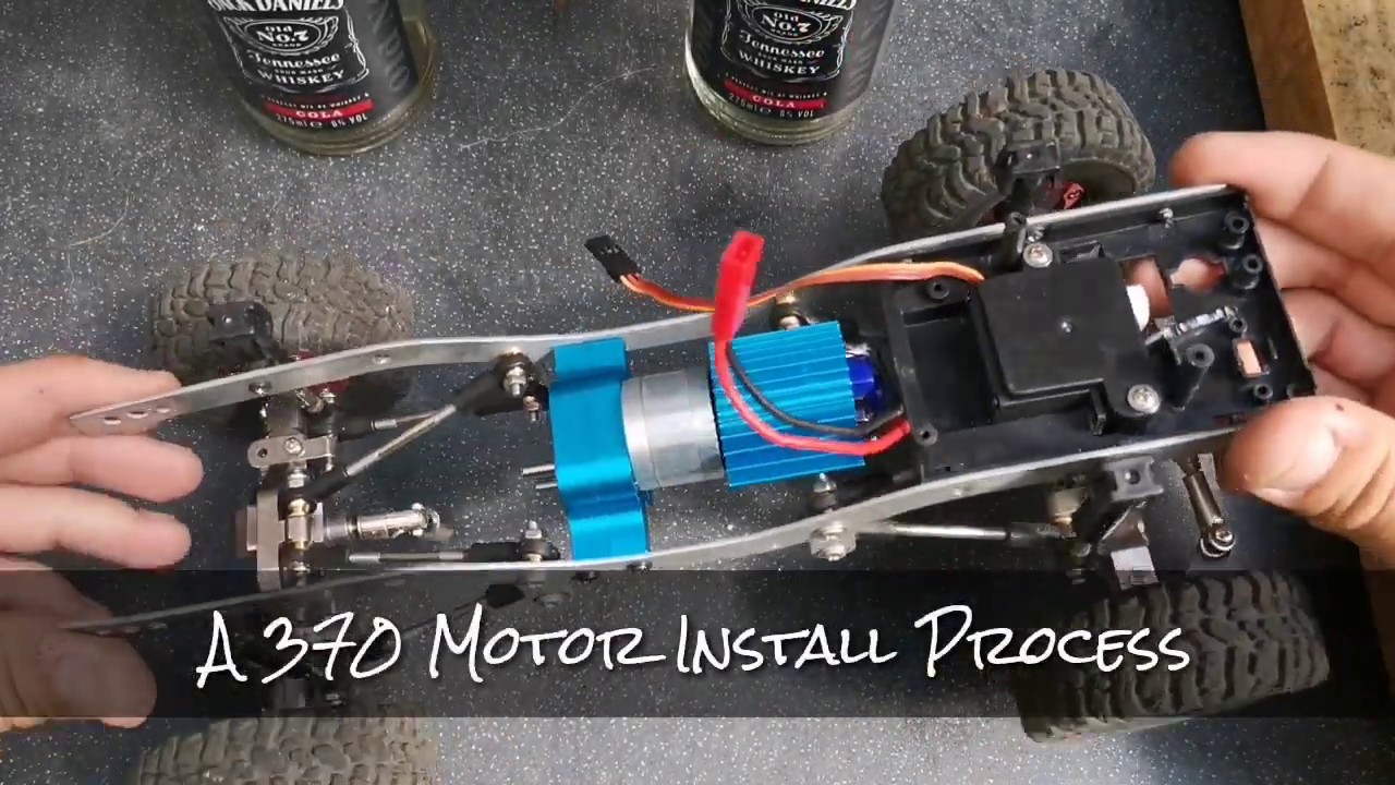 CUSTOM WPL C24/14 METAL 370 MOTOR UPGRADE  - GOT DIRT RC