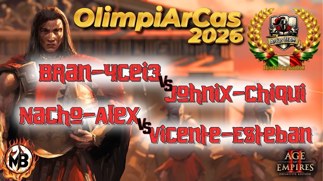 🏆OlimpiArCas🏆  🔶- Bran-4cei3 vs Johnix-Chiqui -/- Nacho-Alex vs Vicente-Esteban -🔶