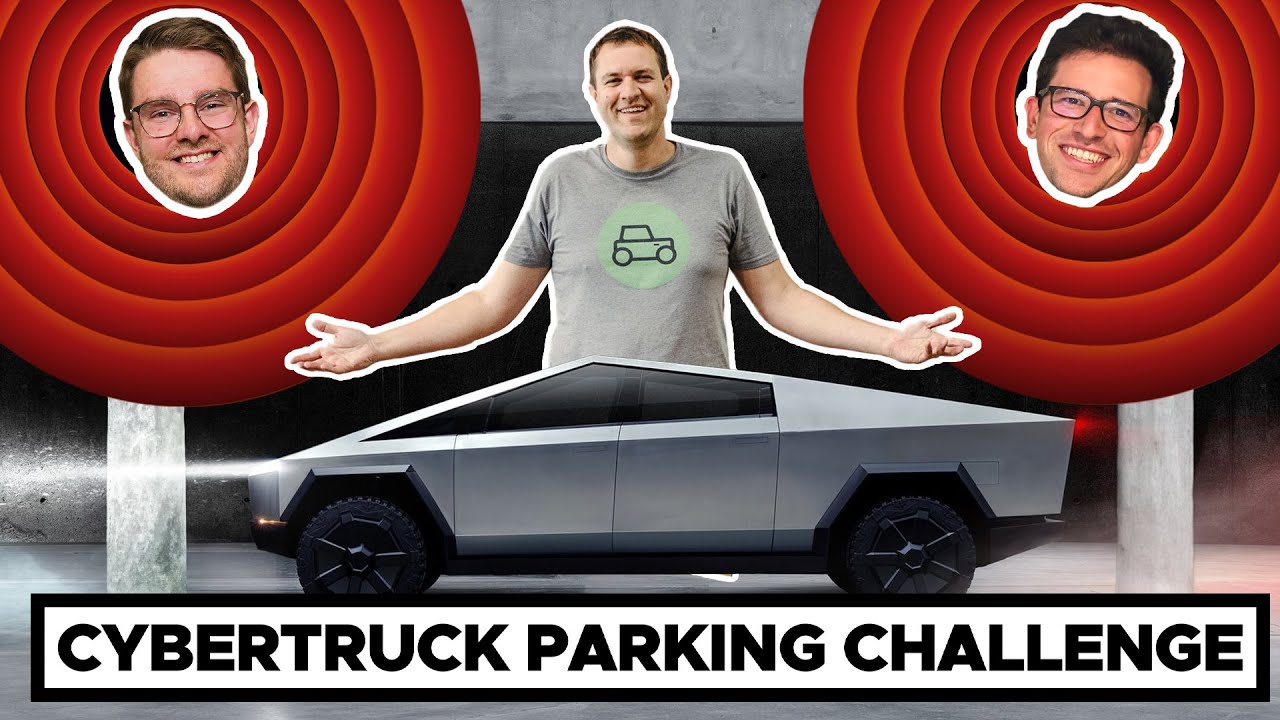Конкурс по парковке Tesla Cybertruck! Кто победит? Кто разобьётся?