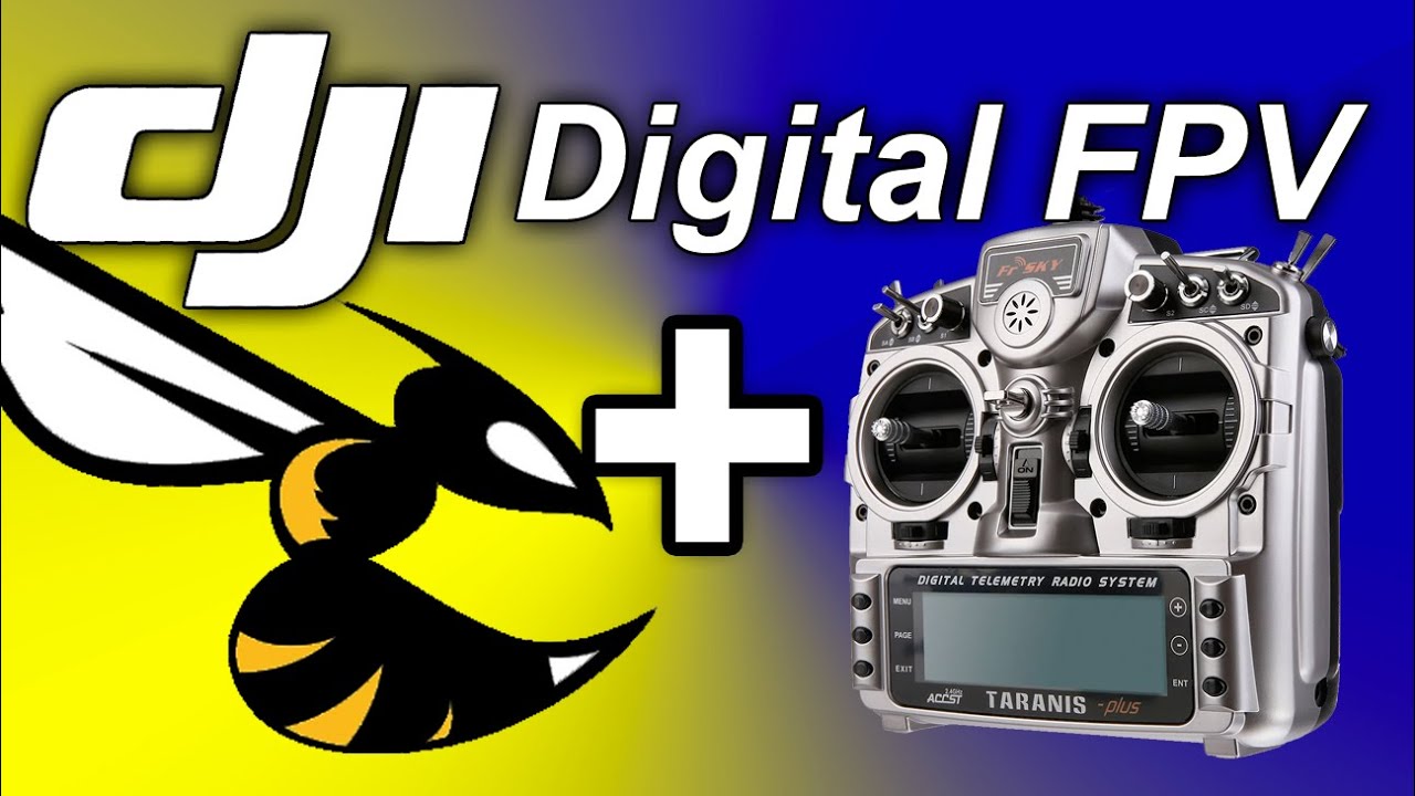 Dji Digital Fpv System install with crossfire frsky spektrum and more