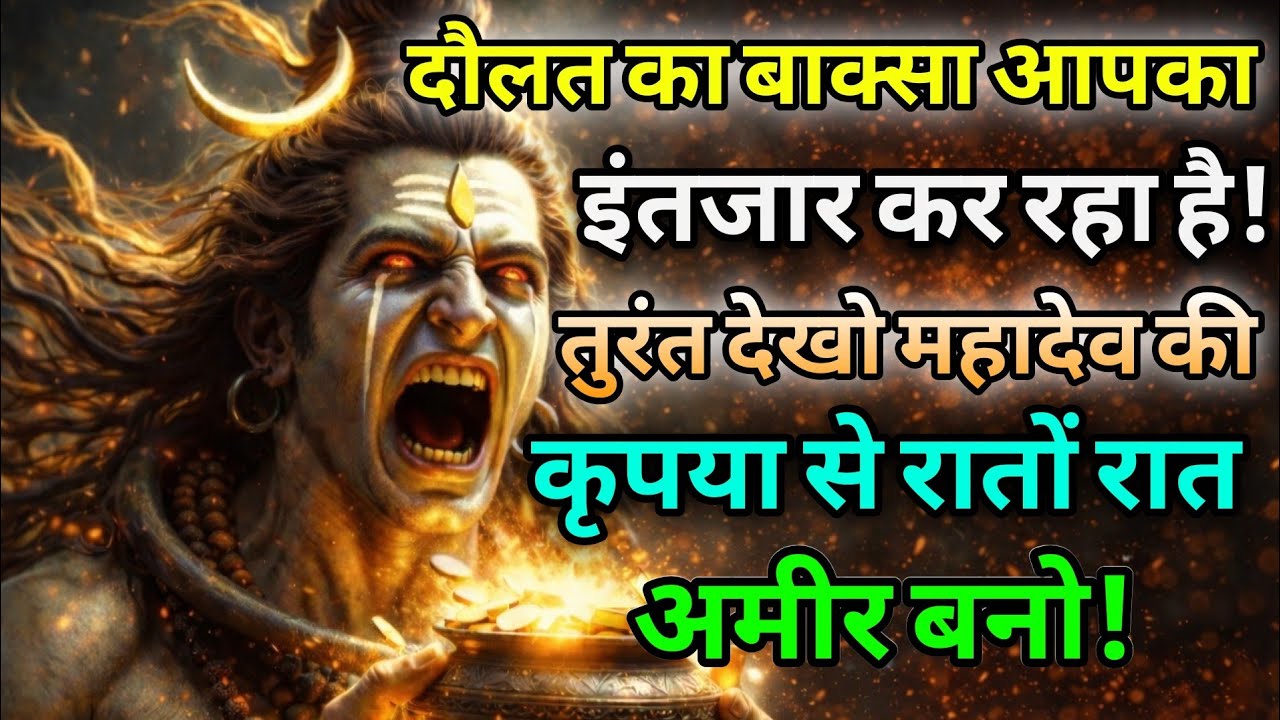 888🕉️ दौलत का बक्सर का इंतजार कर रहा है 💯 Shiv ji ka Sandesh🌈 || #mahadev #shivshakti #motivation 🚩
