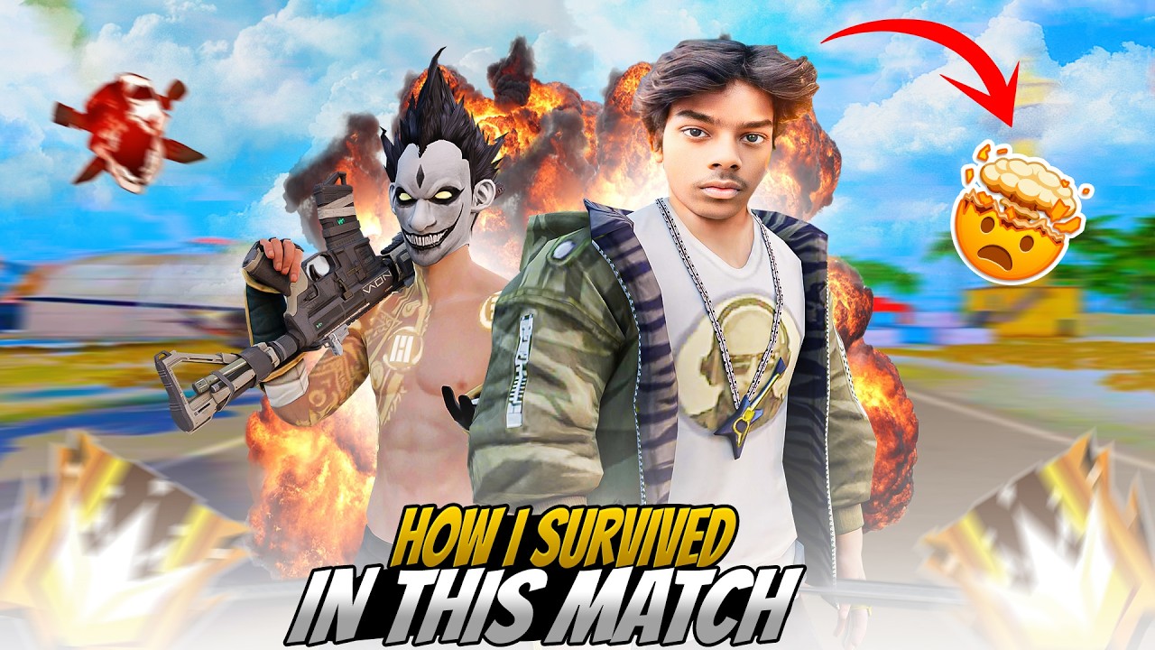 How I Survived In This Match in Free Fire 🤯 Pro Lobby Gameplay - Tenzo Live