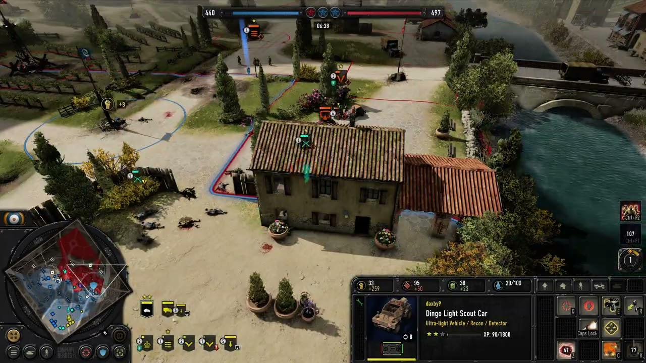CoH3 Allies UKF 3v3 Demolition