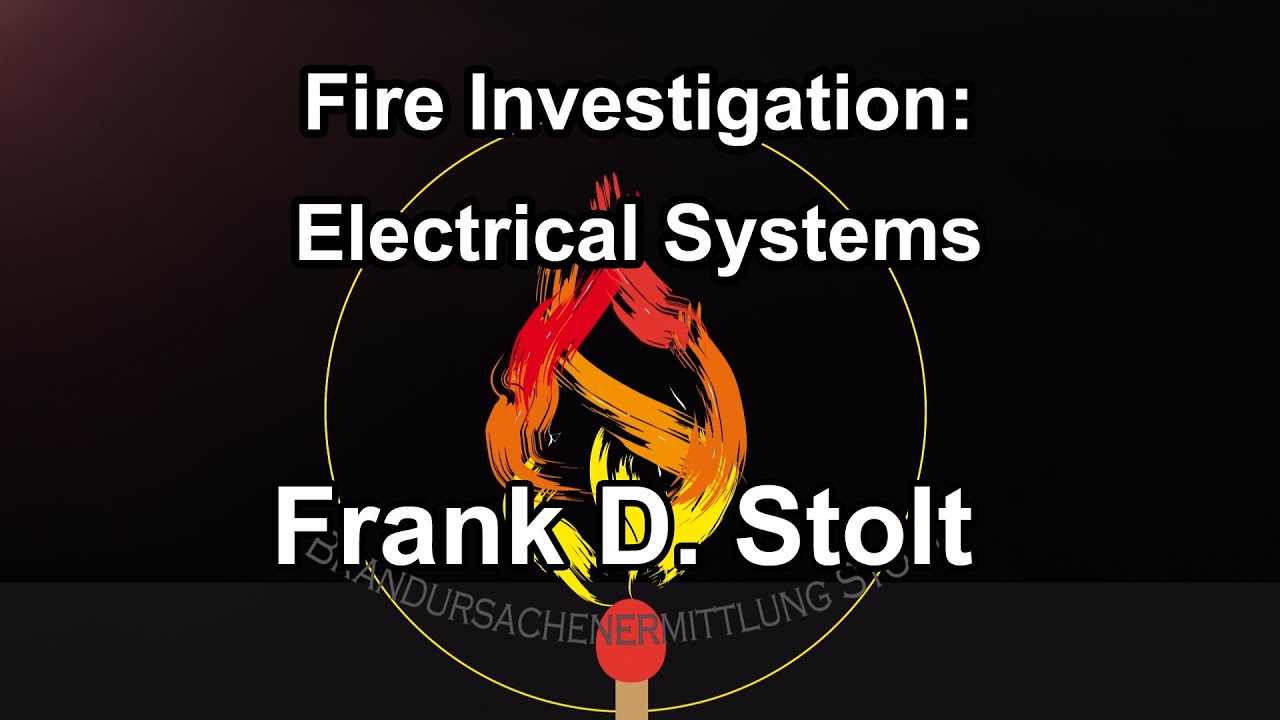 Brandermittlung bei Elektrobraenden - Frank D. Stolt