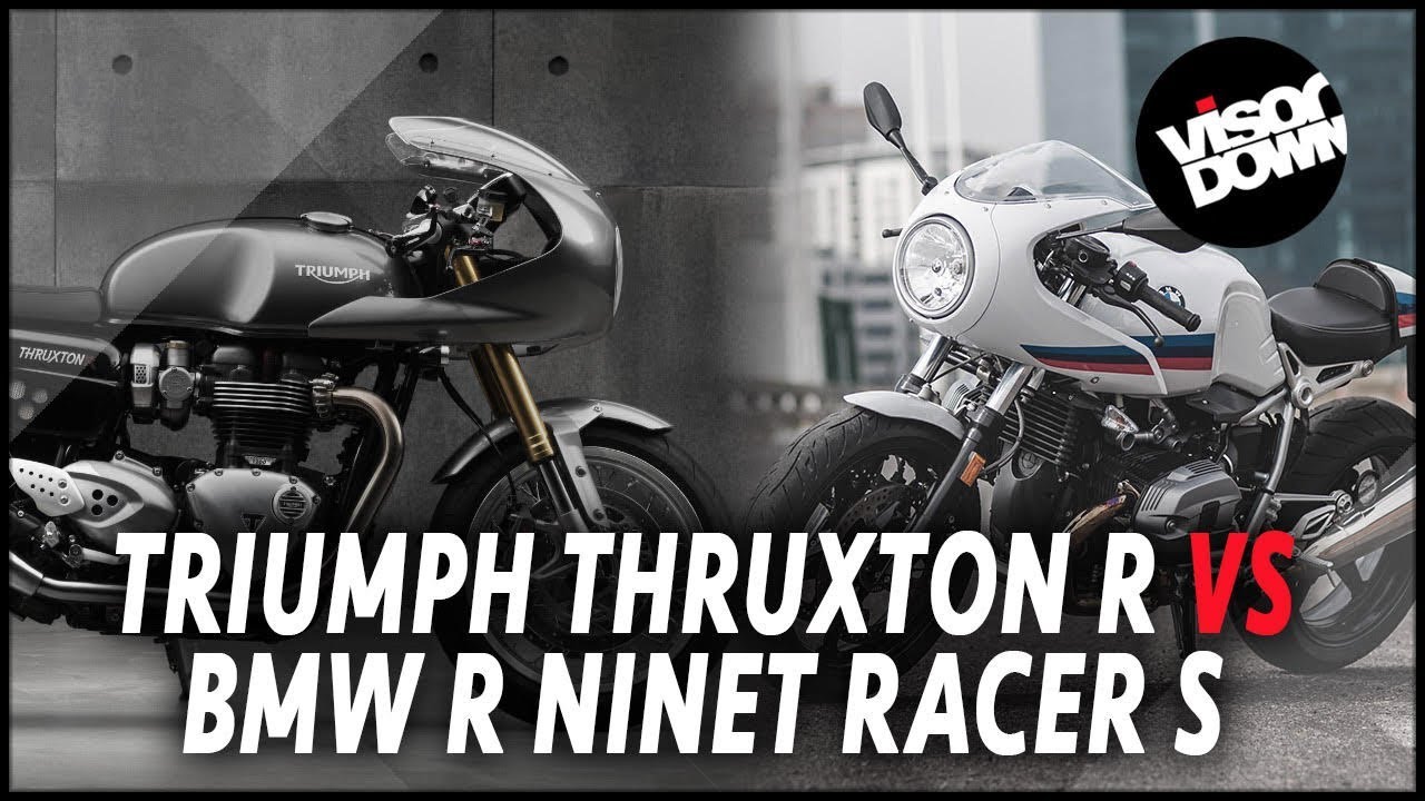 Triumph Thruxton R Vs BMW R nineT Racer S Motorbike Review | Visordown.com