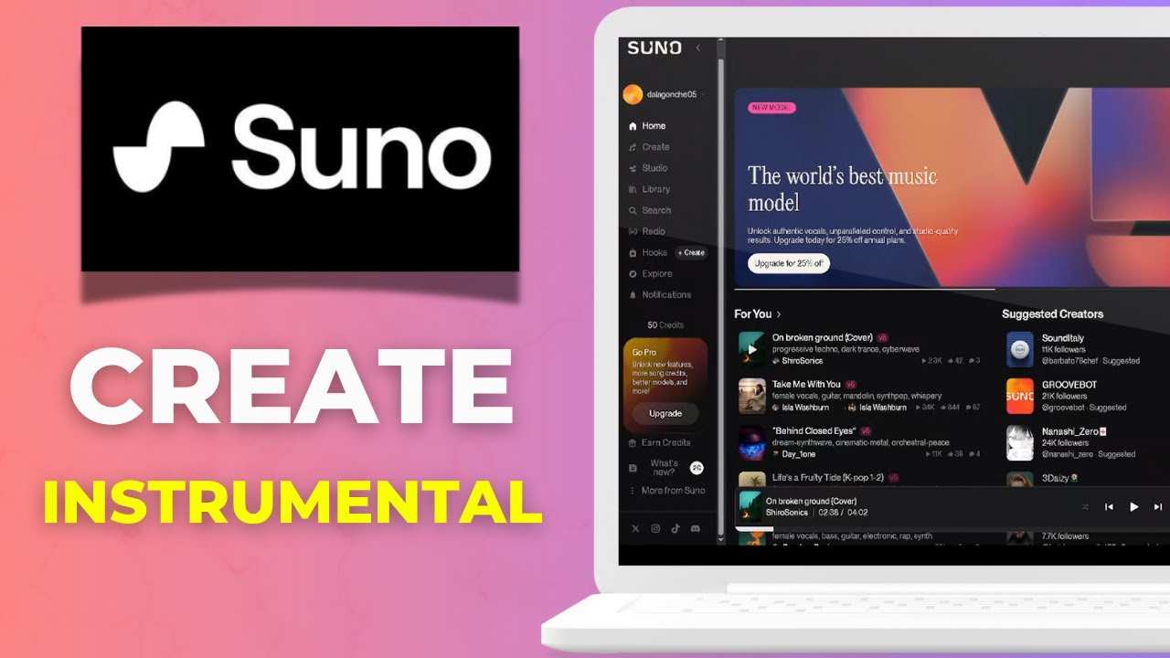 How to Create an Instrumental in Suno AI