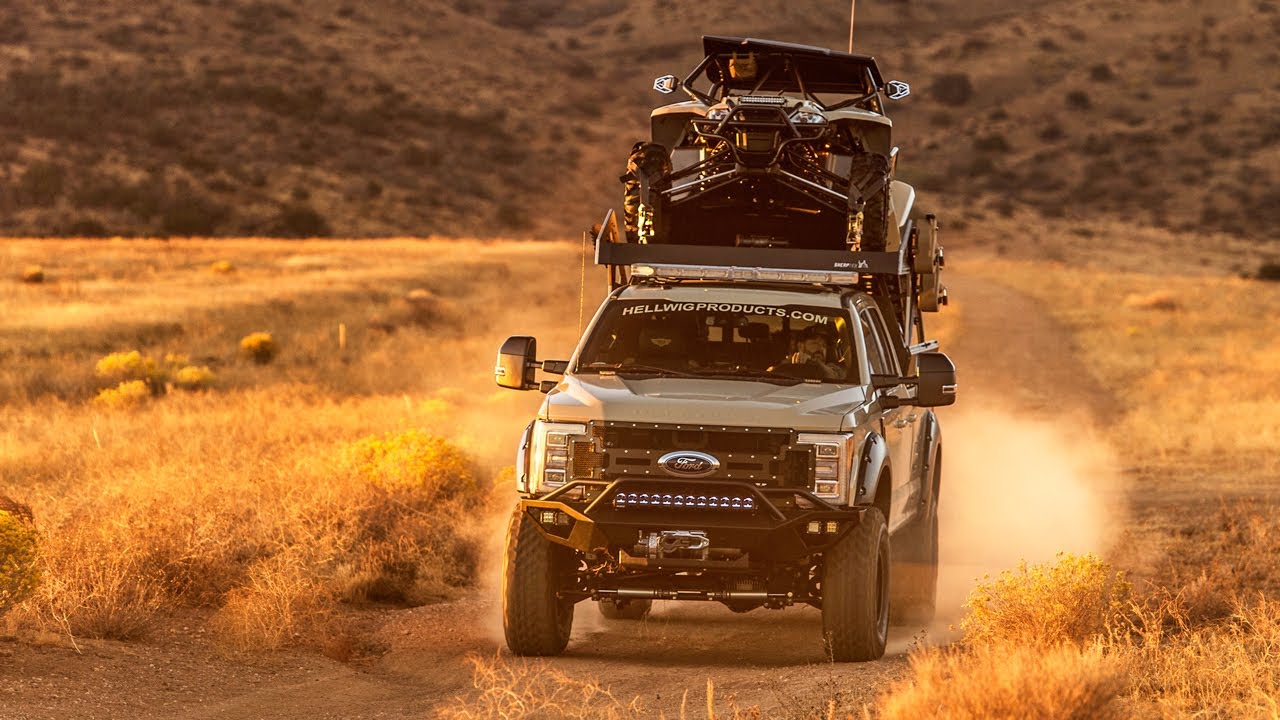 DRIVE YOUR HEAVY, LIFTED TRUCK CAMPER LIKE A SPORTS CAR with Hellwig Suspension Products
