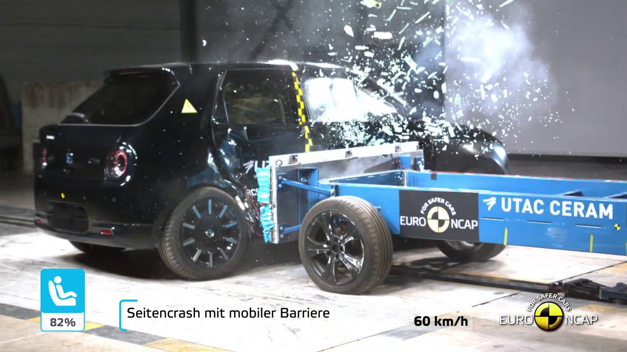Honda e im Crashtest | ADAC & Euro NCAP