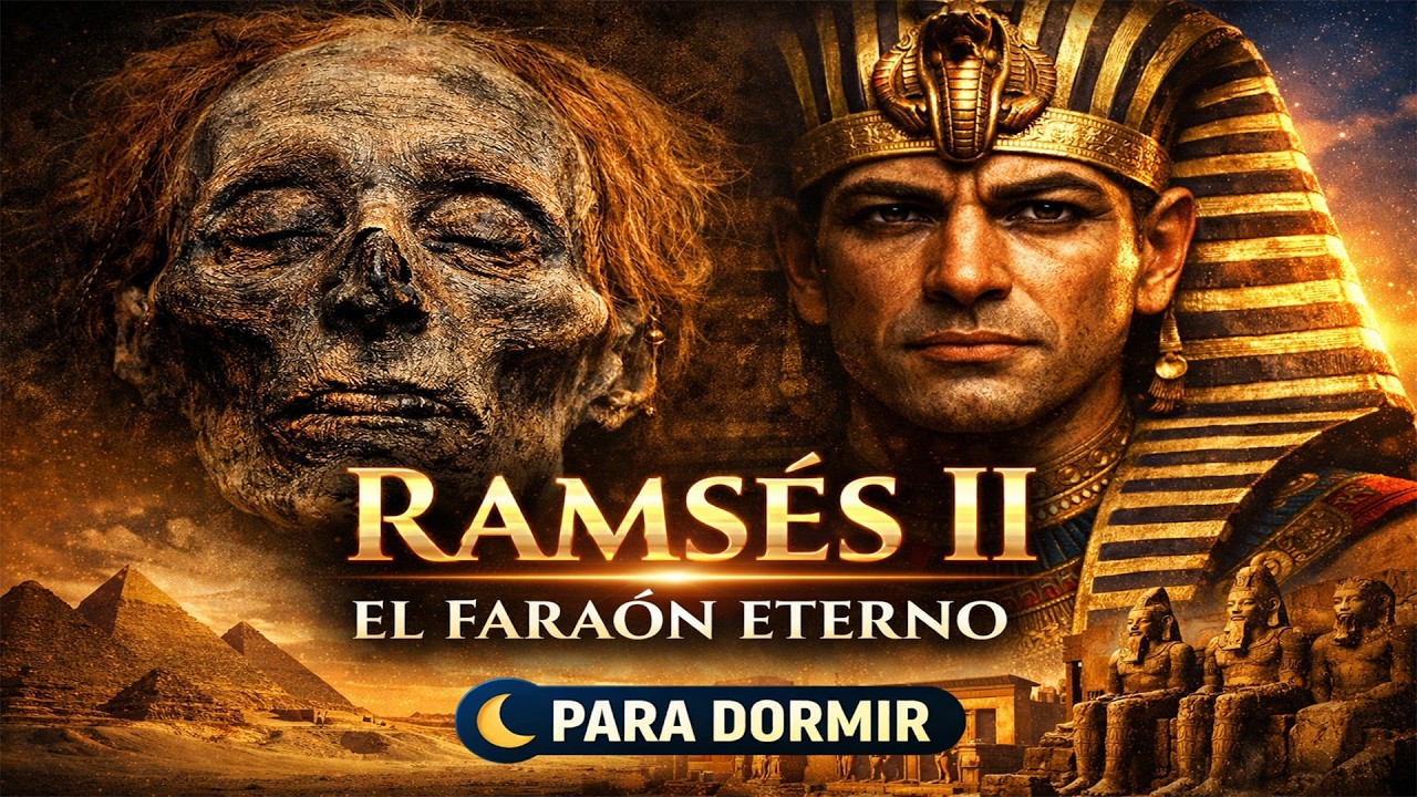Historia de Ramsés II para dormir | El faraón que desafió el tiempo y la muerte