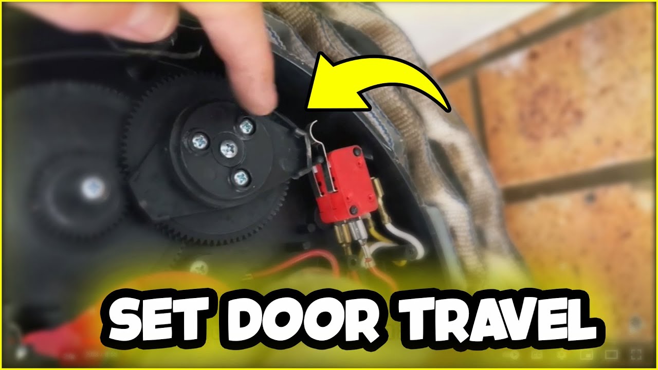 [92] How garage roller door mechanical limits work.  Gliderol, Steel-line Boss & how to adjust them