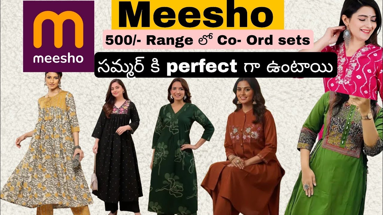 Meesho 500/- Range Co-Ord Sets Review 😍 Budget Friendly & Trendy Outfits | Honest Try On Haul
