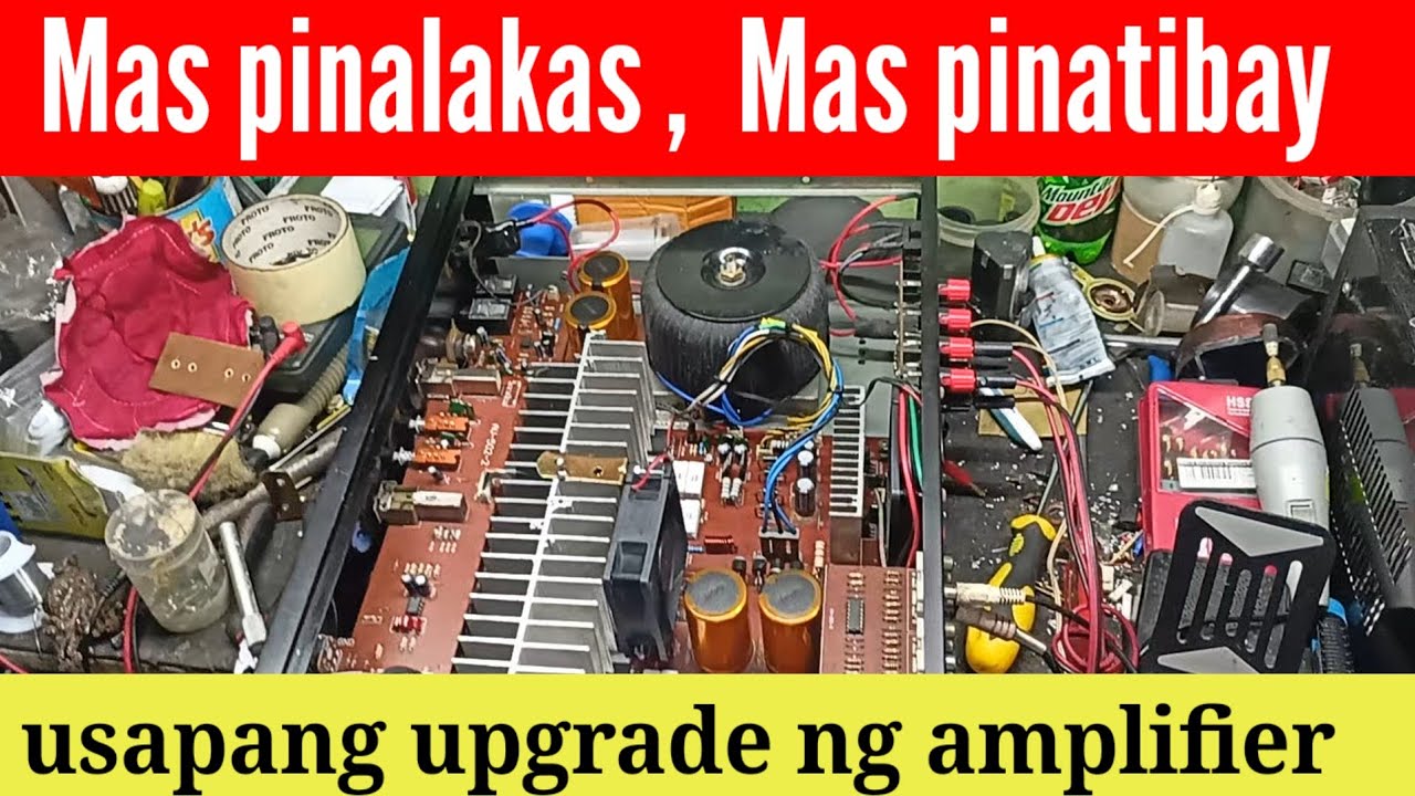Pinalakas at Pinatibay na konzert 502A ( 650 watts per channel)