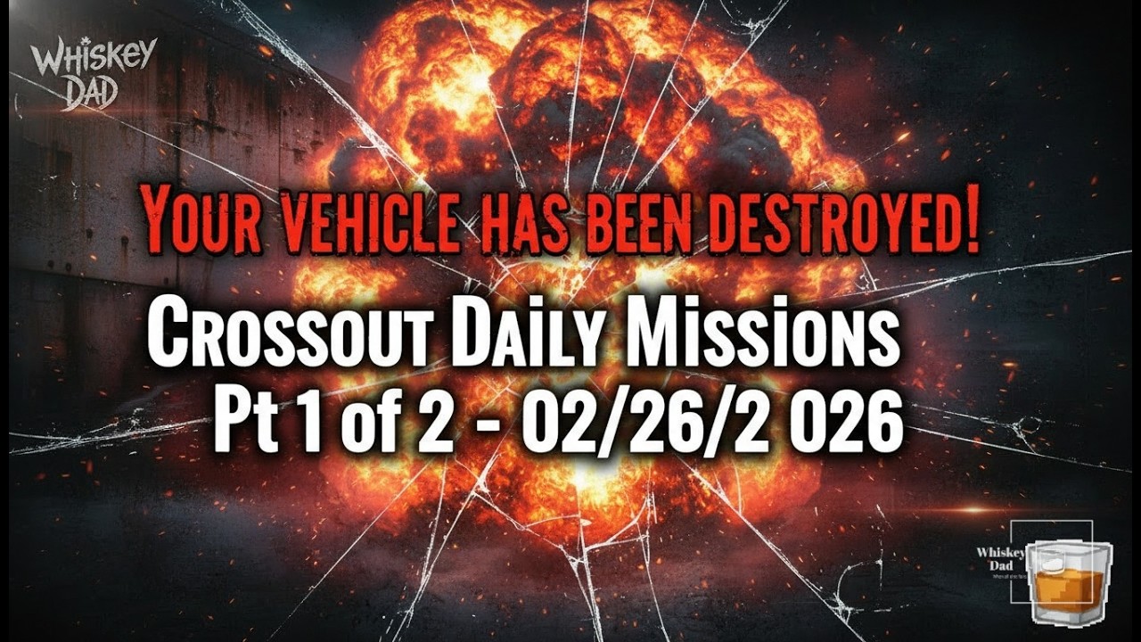 Crossout Daily Missions Pt 1 of 2 - The Wasteland Hates Me Personally - 02/26/2026