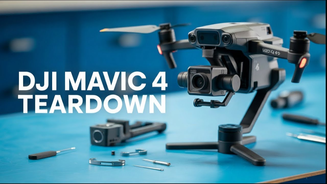 Gimbal Teardown: Mavic 4 Pro