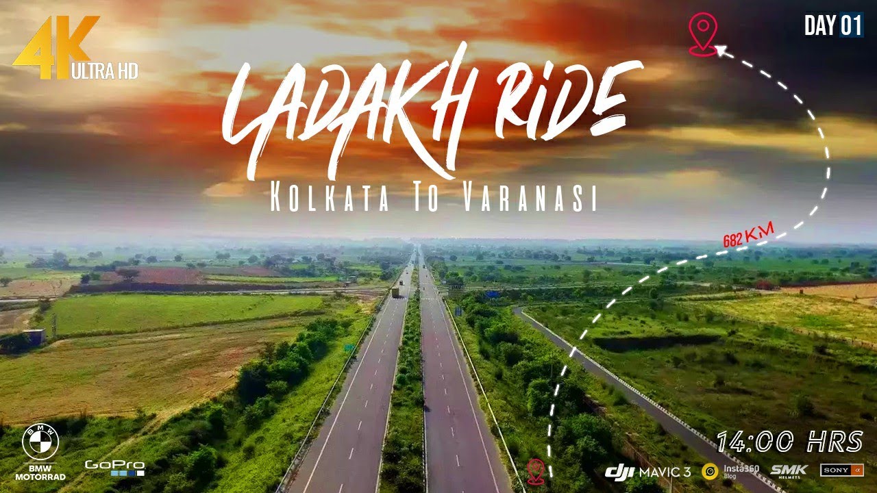 From Kolkata to Ladakh 2024 | Ep 01 Varanasi |  Wild Wheel Adventure