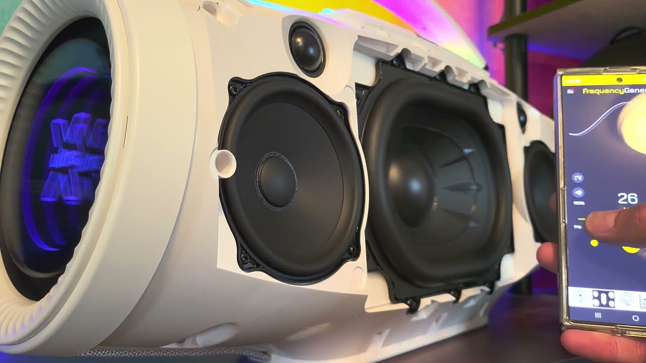 Тест ультранизких частот Yeahbox Sonic Boom!!! Как низко она сможет??? 😛😛😛