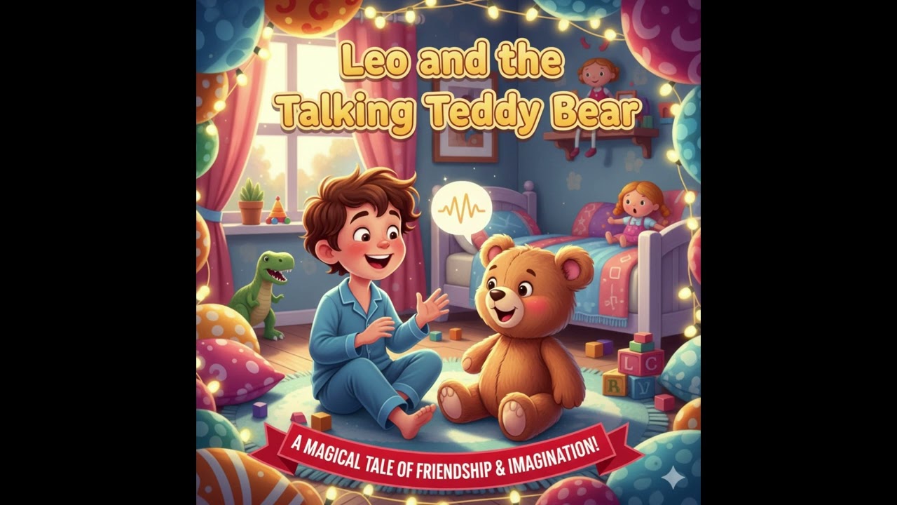 Leo and the Talking Teddy Bear: A Heartwarming Story | Rolling Kitten TV