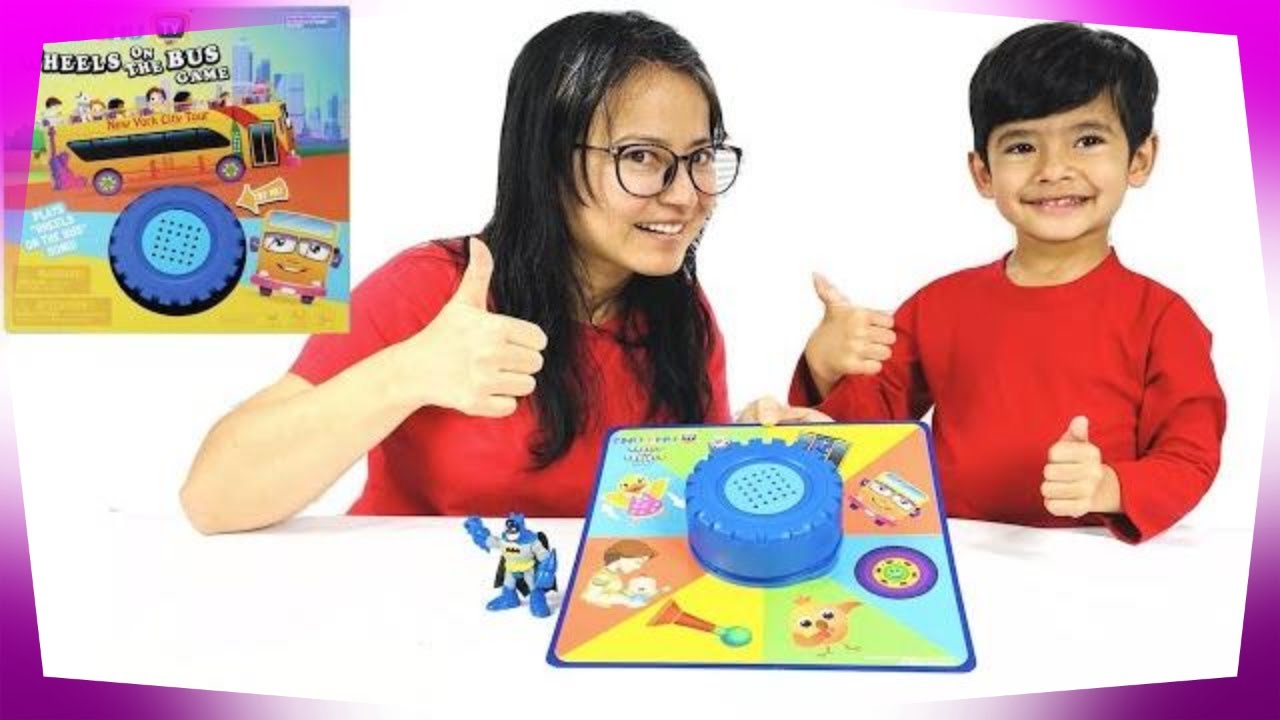 ChuChu TV Wheels On The Bus Board Games! How To Play?