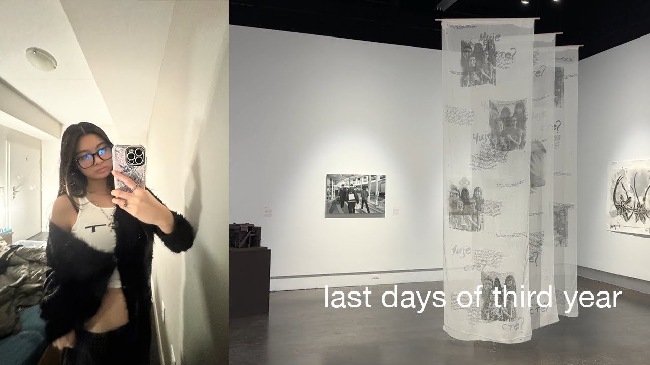 finals vlog | life as a gbda student @uwaterloo
