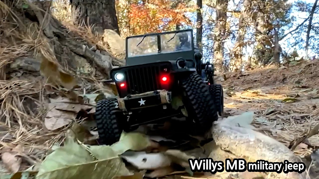 1941 jeep Willys MB, JJRC Q65 , Off-road adventure  military, 지프 윌리스MB,  rc 오프로드, rc crawling