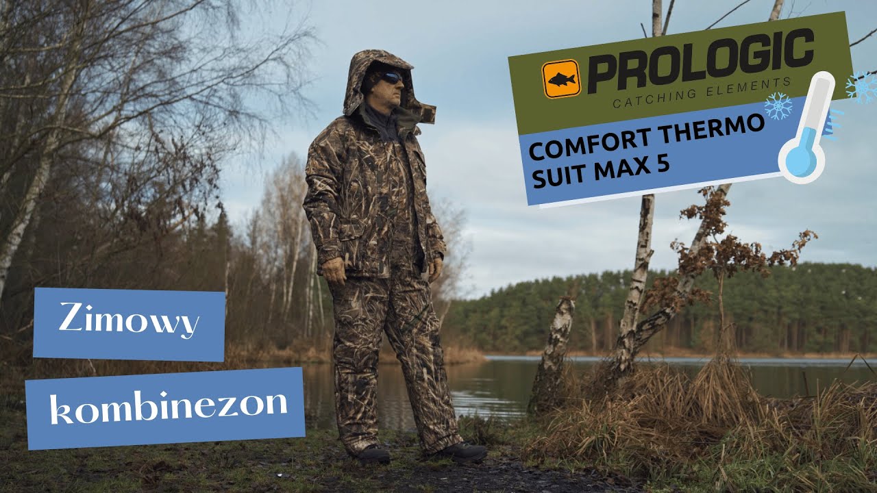 Zimowy kombinezon wędkarski - Prologic Comfort Thermo Suit Max5