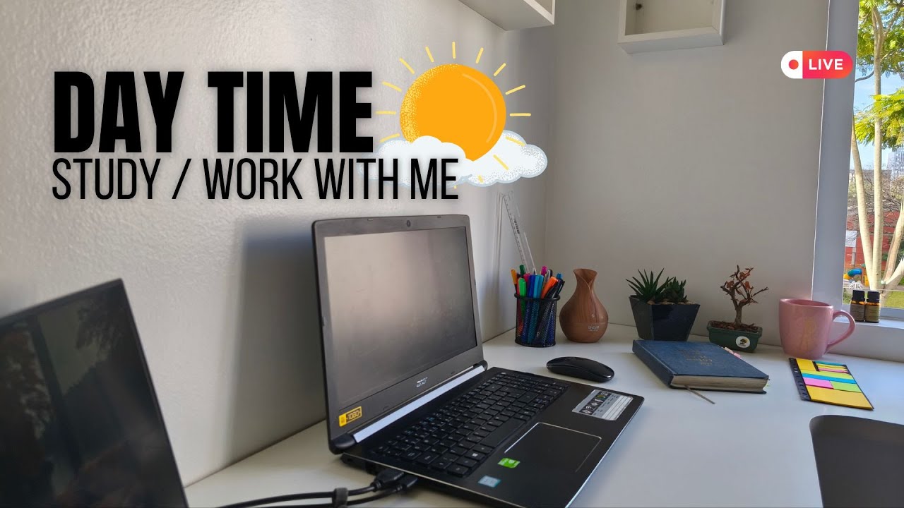 📚✨ Work with Me✨🧠 | Trabalhe Comigo |⚡Hyperfocus ⚡| Rain Sounds | Live #160