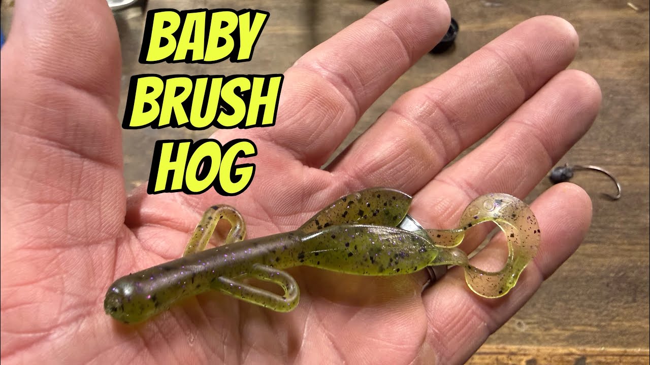 When The Baby Brush Hog Will Catch More Bass Than ANY Other Lure…
