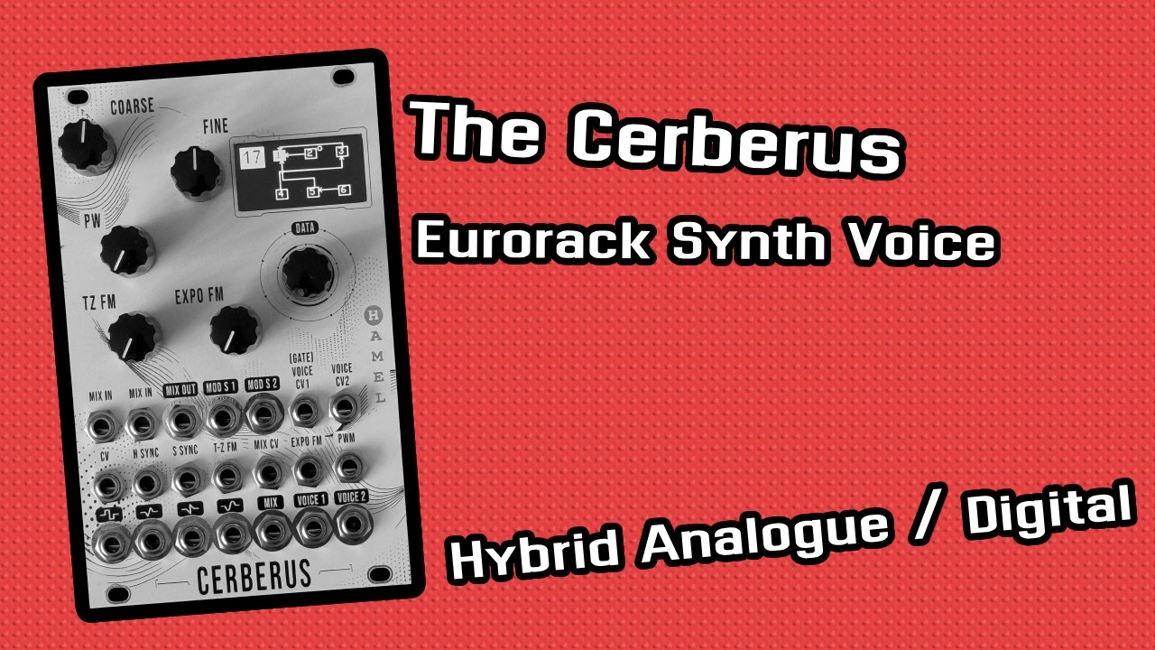 Cerberus Hybrid Eurorack Synth Voice Demo &mdash; Analogue VCO, FM & Wavetable Chords