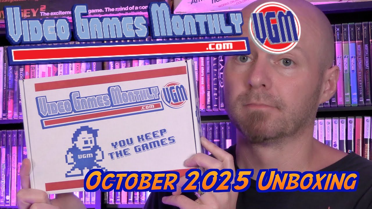 Video Games Monthly - October 2025 Unboxing
