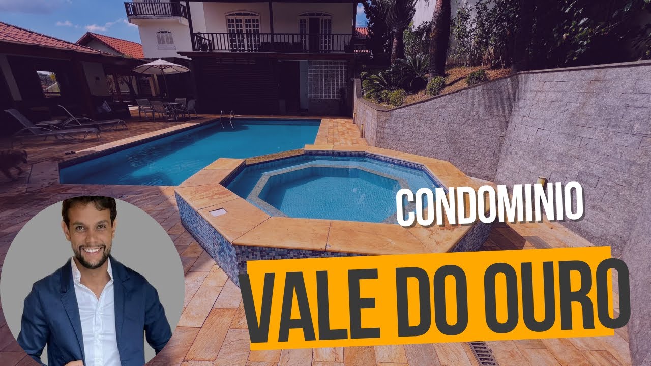 Casa de 6 quartos No Condominio Vale do Ouro