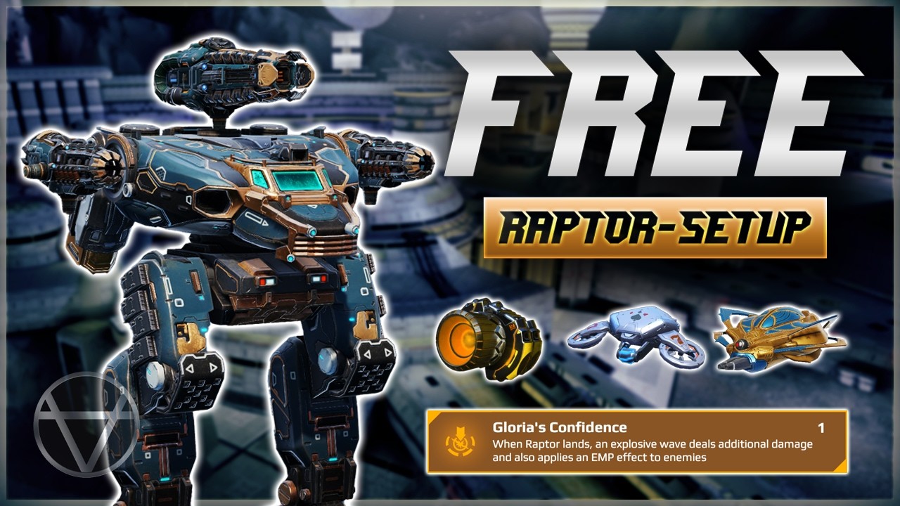 Насколько хорош БЕСПЛАТНЫЙ RAPTOR?? &ndash; Проверка Showdown и Scourveil | War Robots