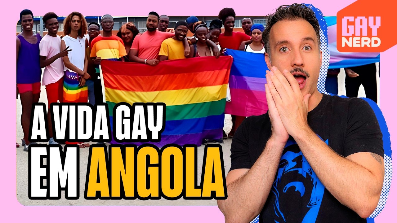 Como é ser gay em ANGOLA? 4 angolanos contam tudo │ GAY NERD