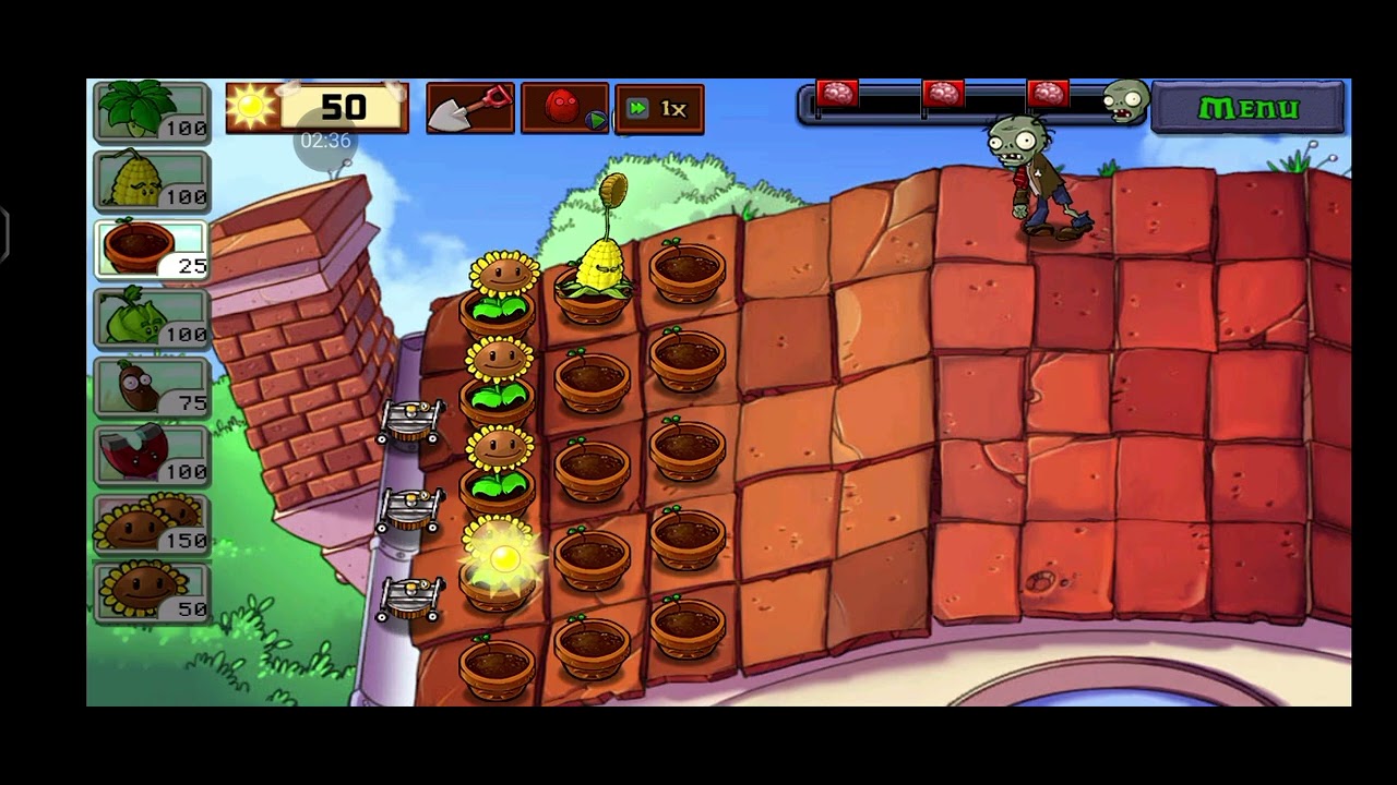 MAIN PLANT VS ZOMBIE HARI RAMADHAN PART 16