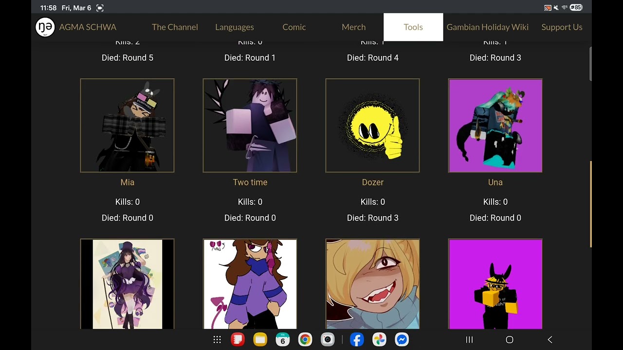 The hunger games but it's ocs and stuff (unedited footage)