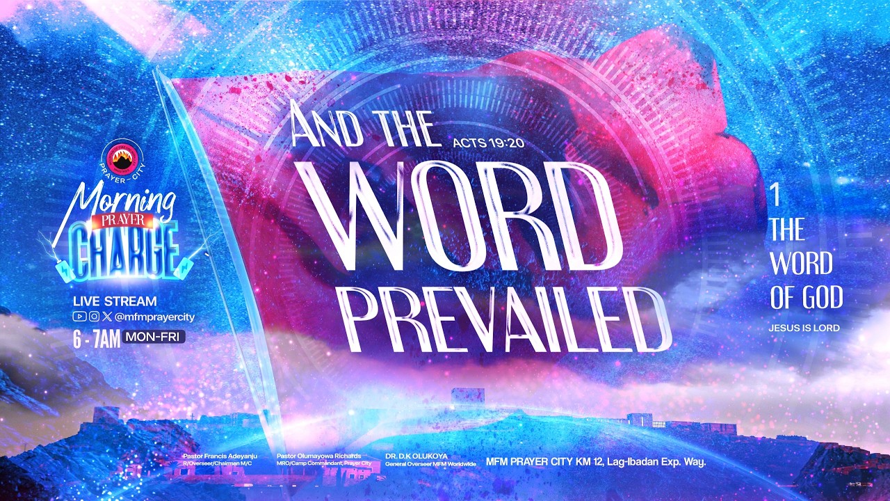 THE WORD OF GOD | MFM MORNING CHARGE PRAYERS | 09-02-2026 | MFM PRAYER CITY