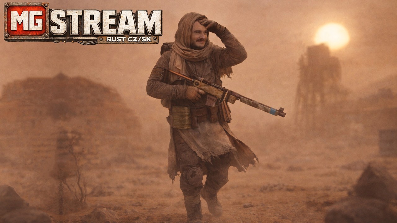 IDEME NATO SOLO RUST !! - SOLO STREAM - MG - RUST CZ/SK
