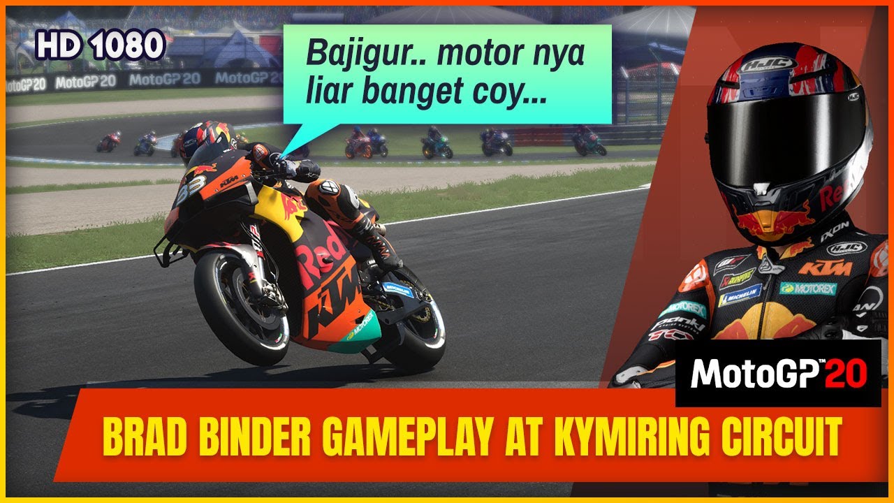 [HD1080] MotoGP 20 Brad Binder Gameplay at KymiRing Circuit Finland | KTM RC16