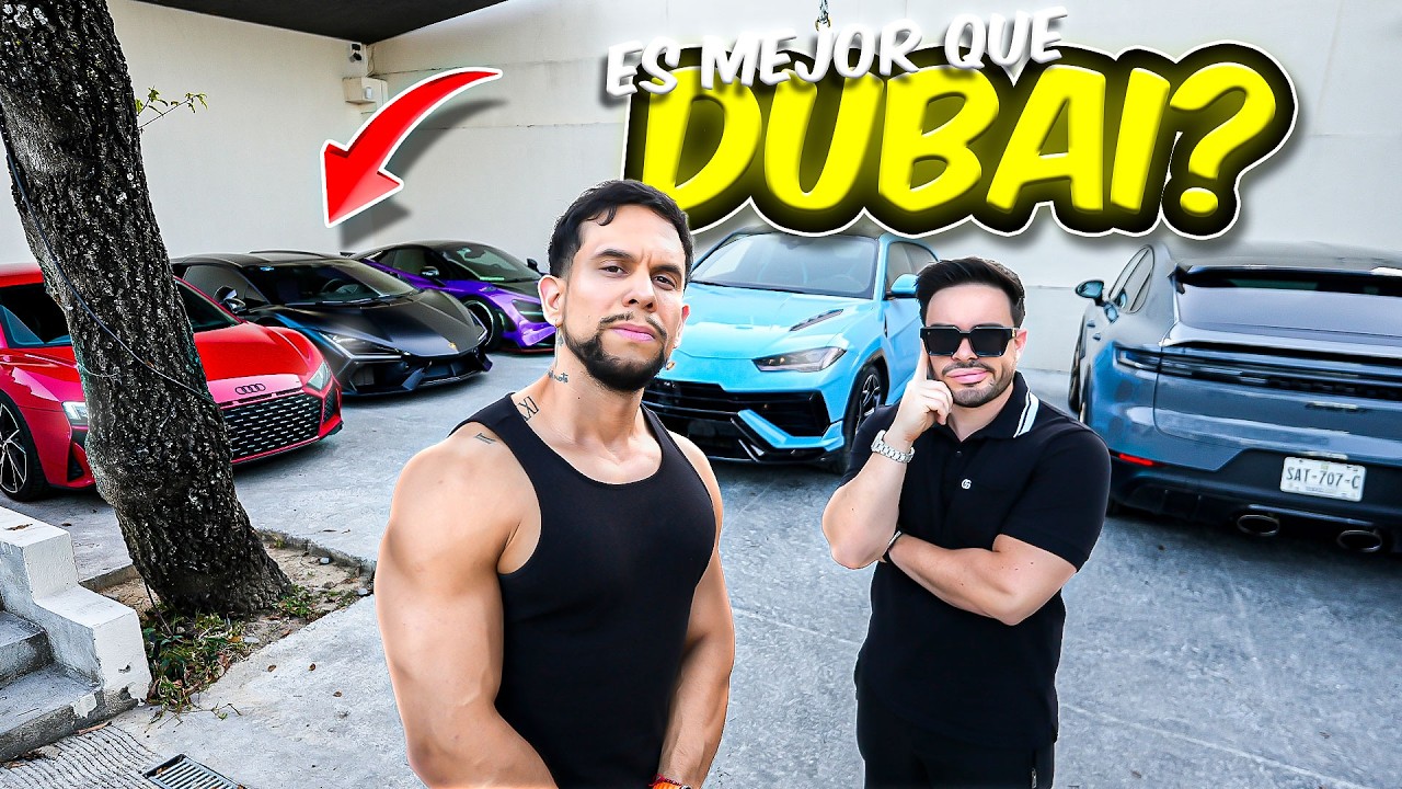 LE MUESTRO TODO MI GARAGE A DOMINGUERO Y LE PRESTO MI LAMBORGHINI || ALFREDO VALENZUELA