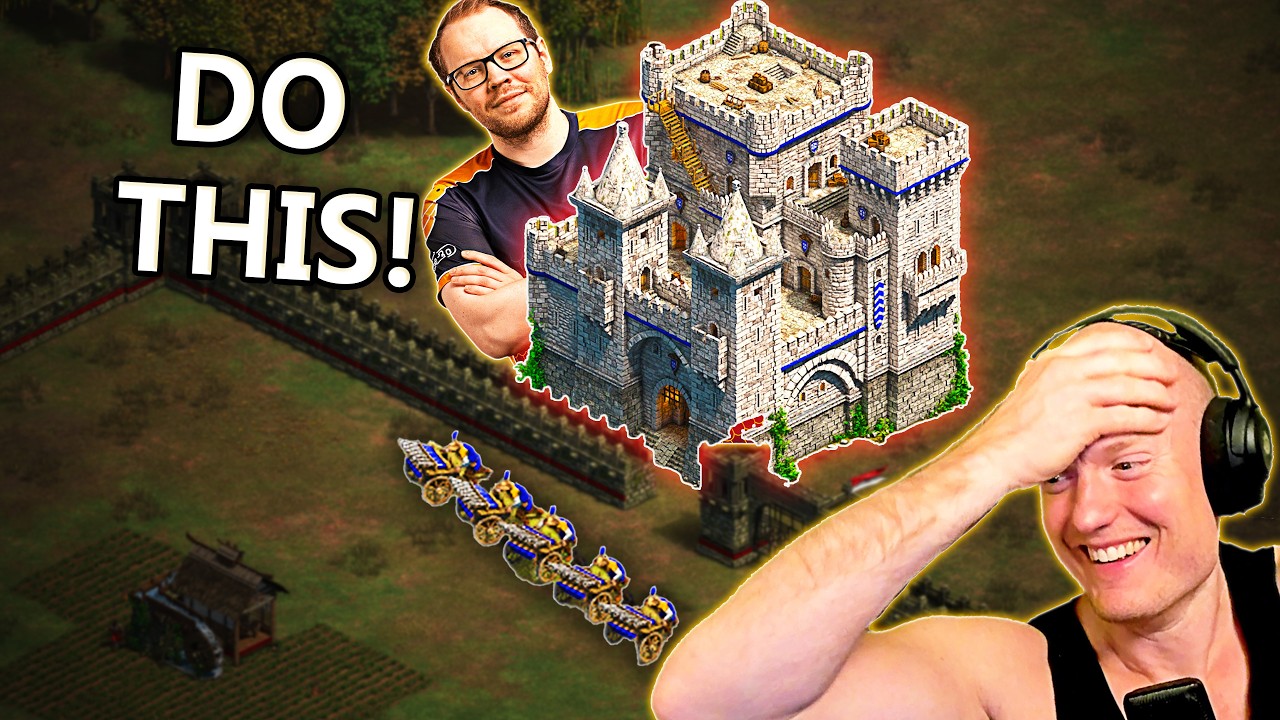 TheViper taught me a toxic CHEESE strategy for my AoE2 tournament