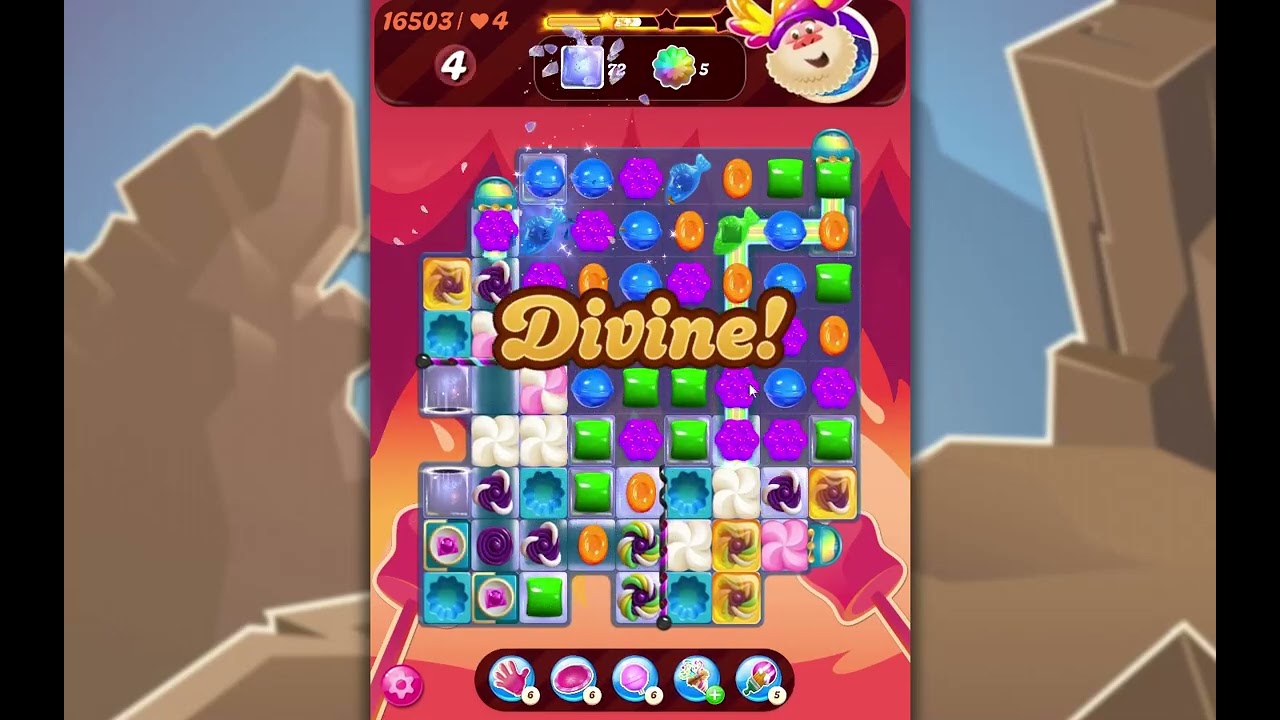 Уровень 16503 в Candy Crush Saga