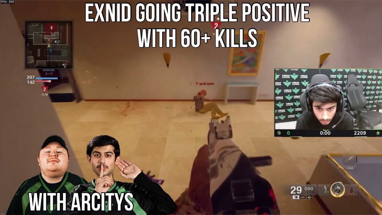 Exnid CRAZY 60+ Kills In Ranked With Arcitys 🤯