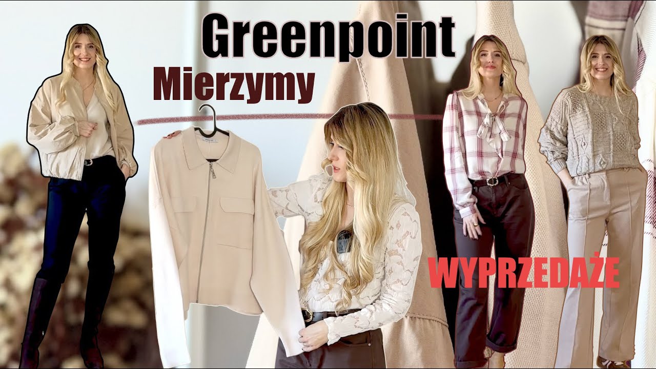 Mierzymy ♥️ PRZEGLĄD! Zamówienie z Greenpoint! Zamówiłam kilka rzeczy z WYPRZEDAŻY🔥