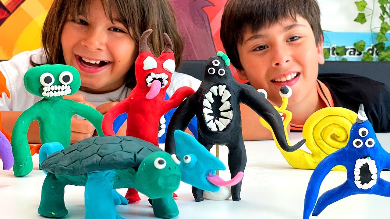 Las Figuras de Plastilina de GARTEN of BAN BAN 3!!