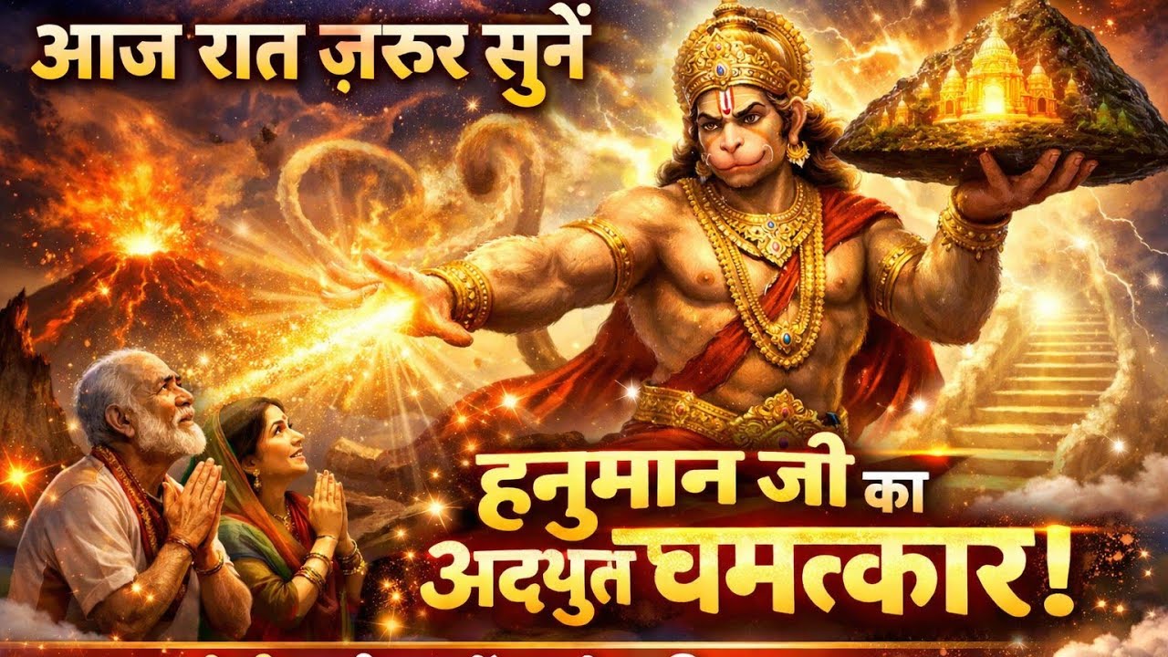 आज रात ज़रूर सुनें हनुमान जी का अद्भुत चमत्कार | सुनते ही सभी कष्ट दूर होंगे | 