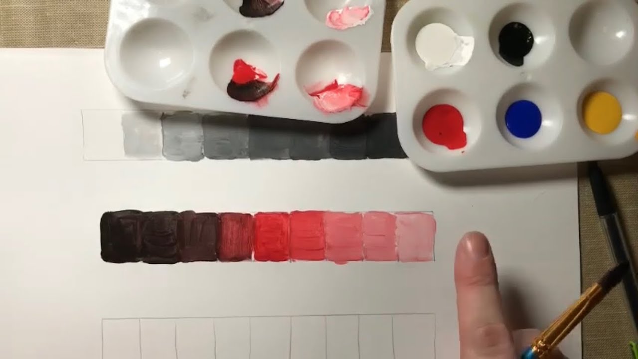 Day 2: Color Theory- Value and Saturation