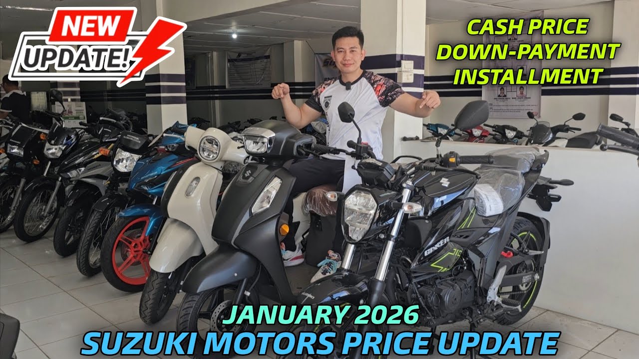 Suzuki Motorcycle Philippines Price Update Jan 2026