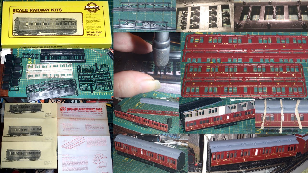 OO Gauge 22, Ratio Clerestory Coach Kit