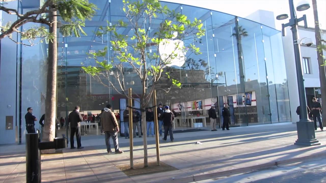 Apple Store Santa Monica GRAND OPENING!!!!