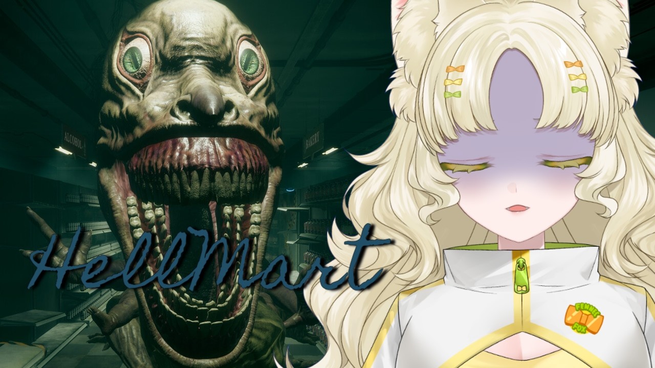 〖HELLMART〗スーパーに転職しました！〖#新人vtuber 〗